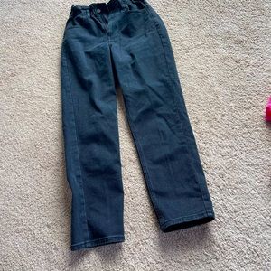 Express Super High Waisted Paperbag Mom Jeans